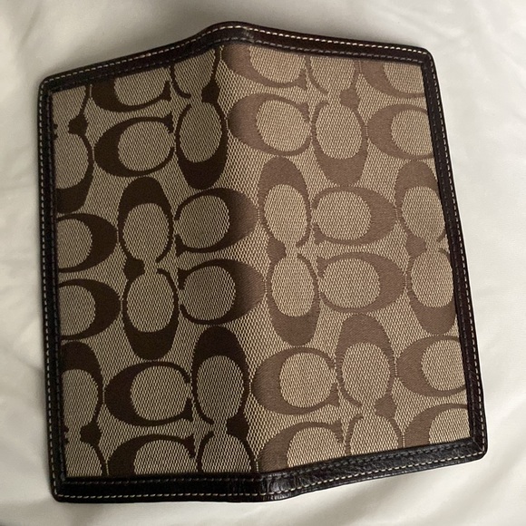 Coach wallet and check book holder - Picture 4 of 6